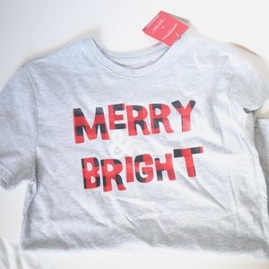 NEW MERRY & BRIGHT PJ SHIRT